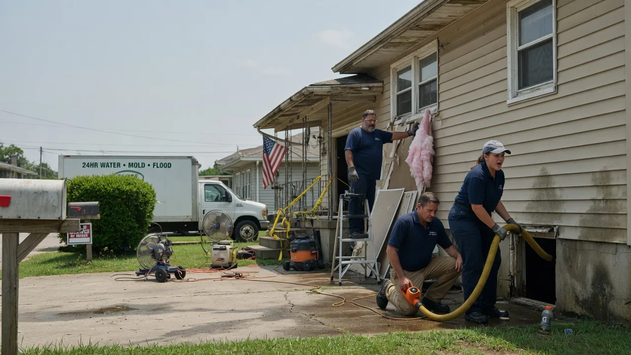 Water Damage Repair in Midway, AR near me